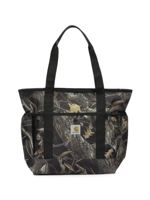 Carhartt WIP tree-print logo-patch tote bag