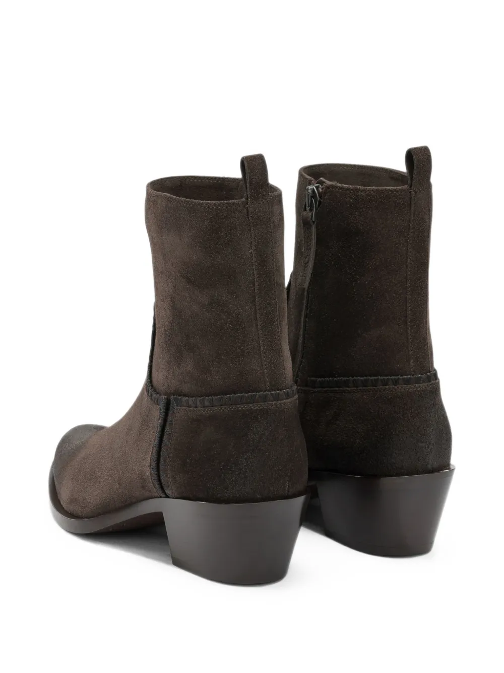 Sartore Pepe suede western-style ankle boots Bruin