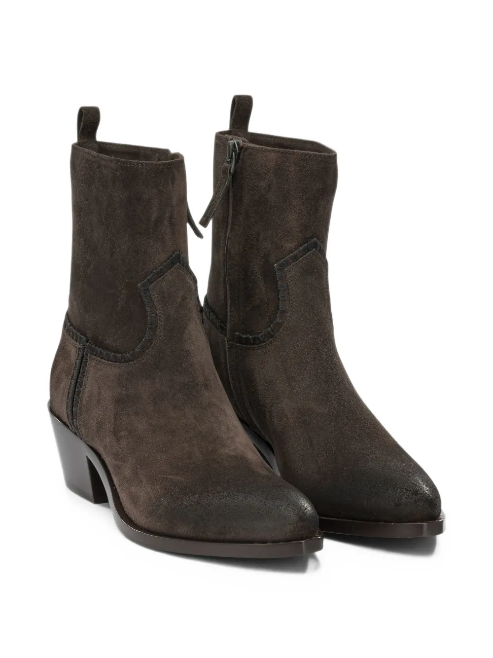 Sartore Pepe suede western-style ankle boots Bruin