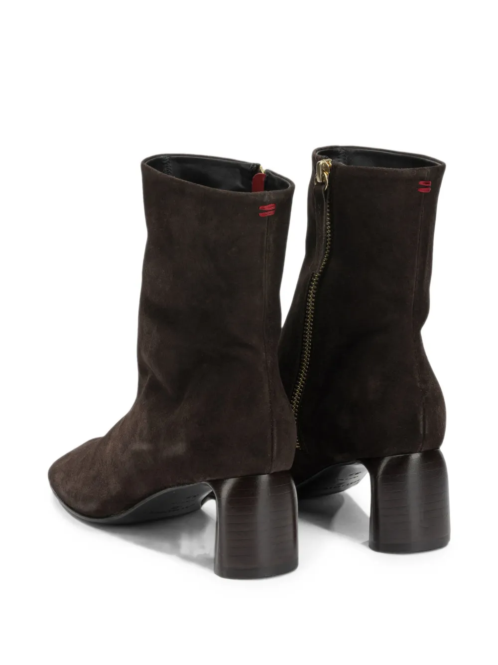 Halmanera suede ankle boots Bruin
