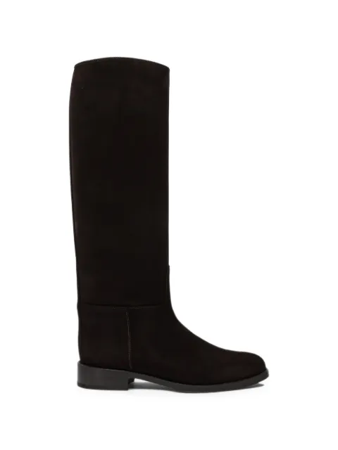 Maretto suede knee-high boots