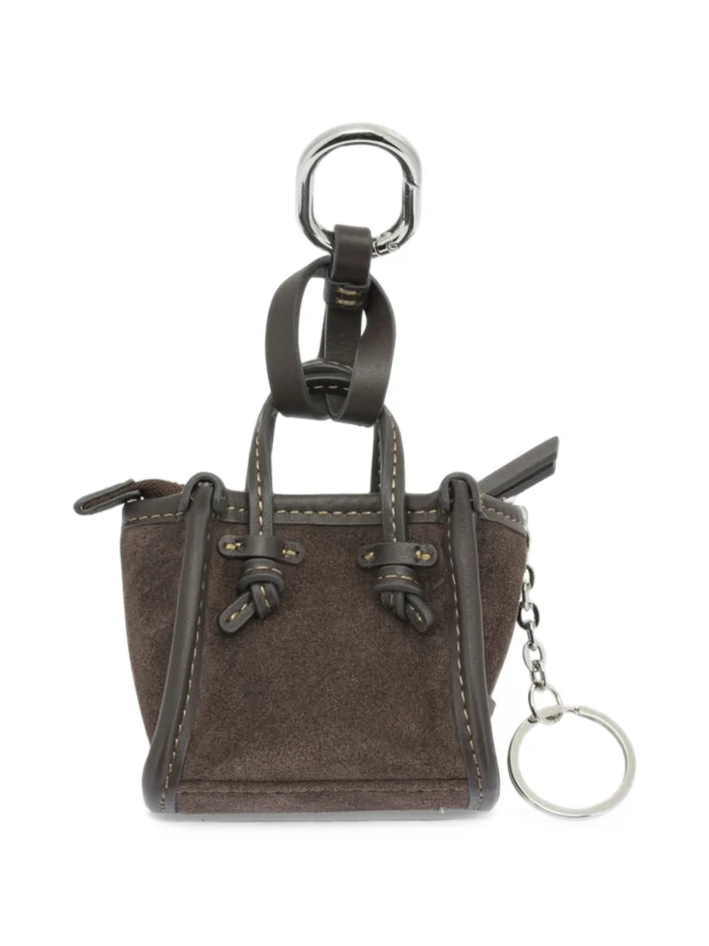 GIANNI CHIARINI Marcella suede charm · One Size