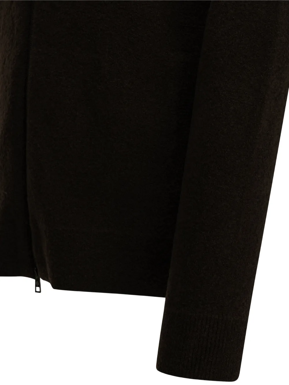 Tagliatore zip-up collared cardigan Bruin