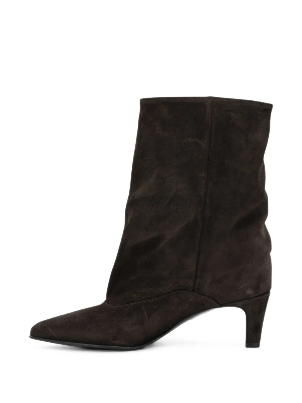 strategia shoes Leila pointed-toe suede boots Bruin