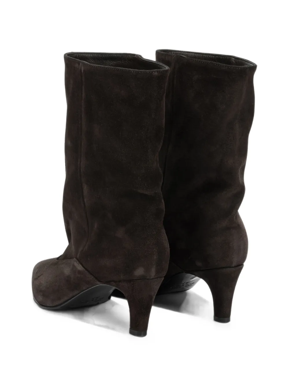 strategia shoes Leila pointed-toe suede boots Bruin