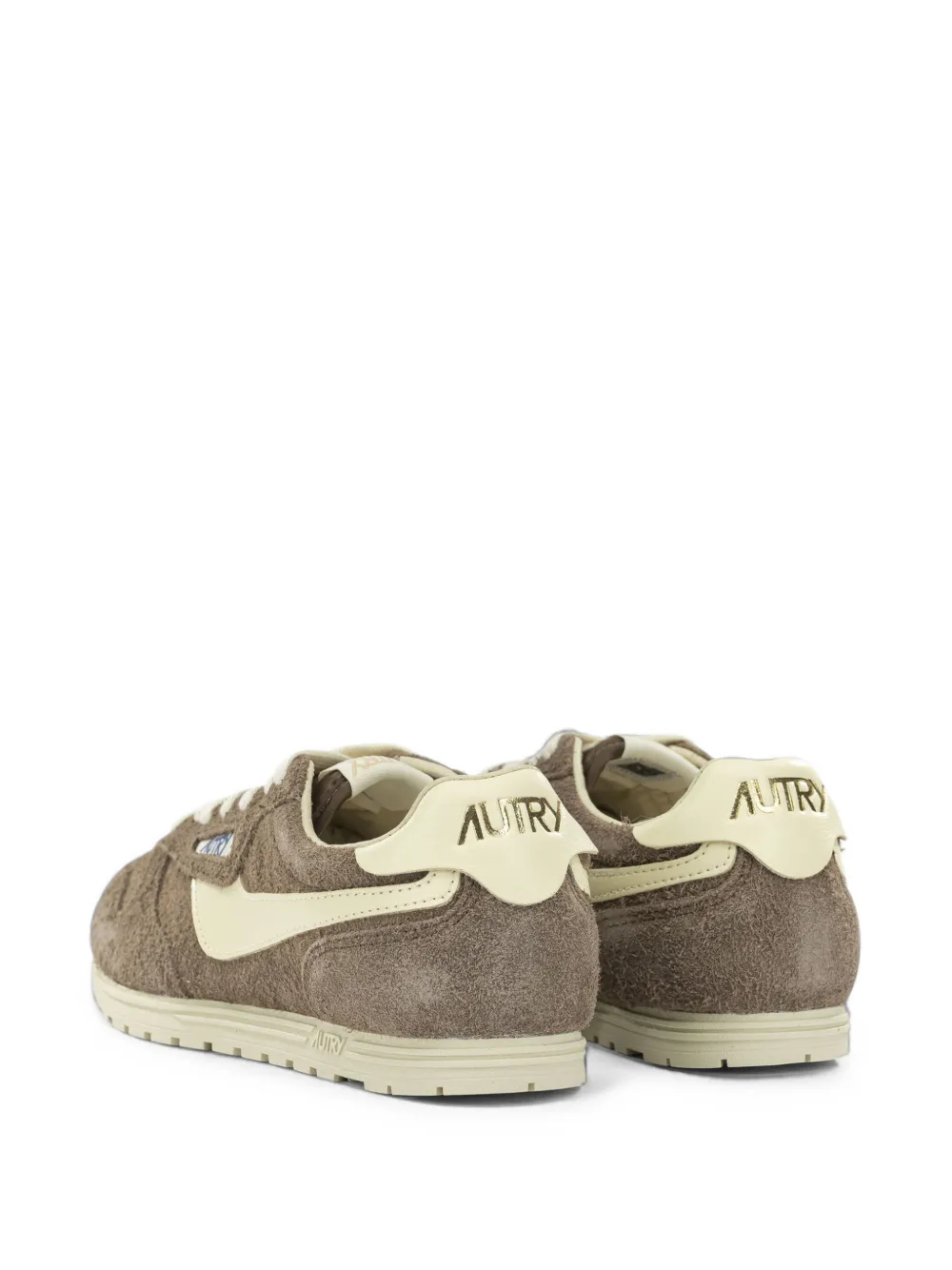 Autry Windspin suede panelled sneakers Bruin