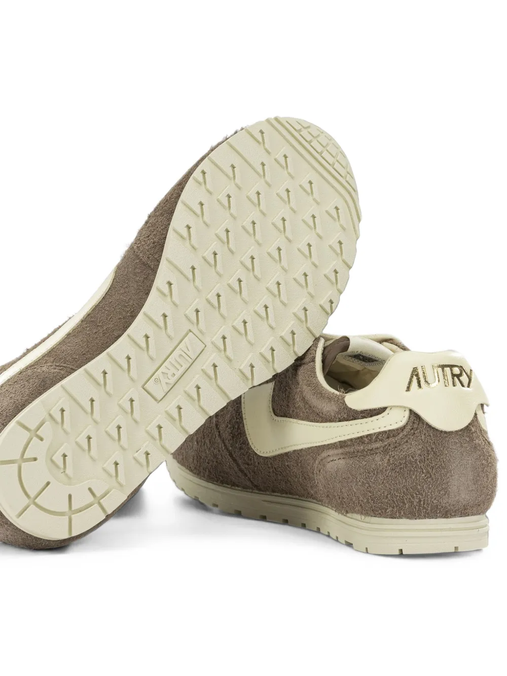 Autry Windspin suede panelled sneakers Bruin