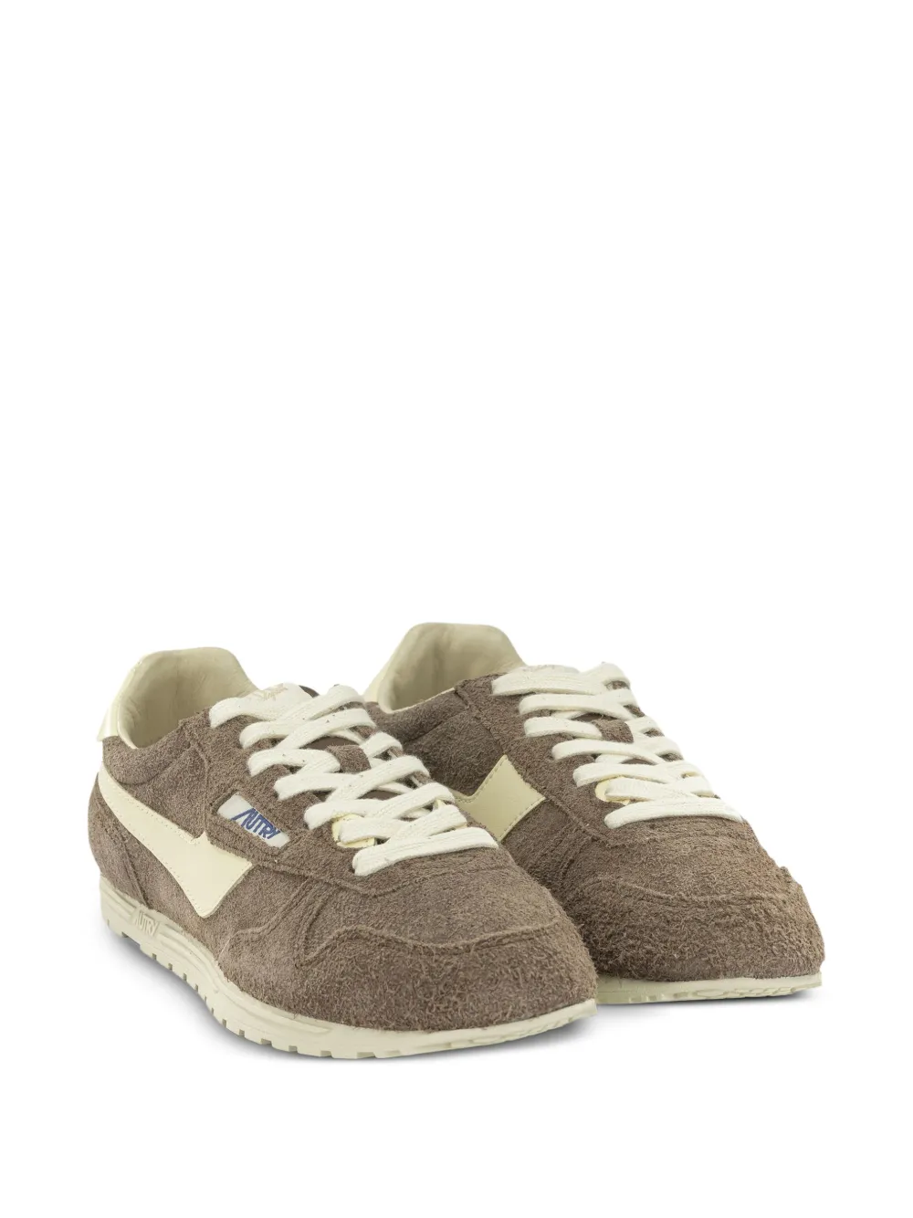 Autry Windspin suede panelled sneakers Bruin
