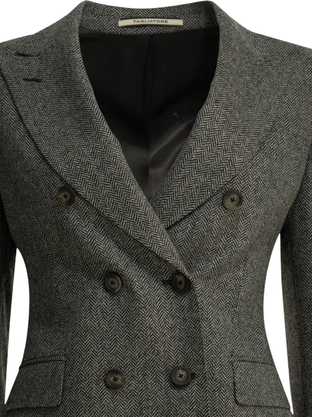 Tagliatore Blazer met dubbele rij knopen Grijs