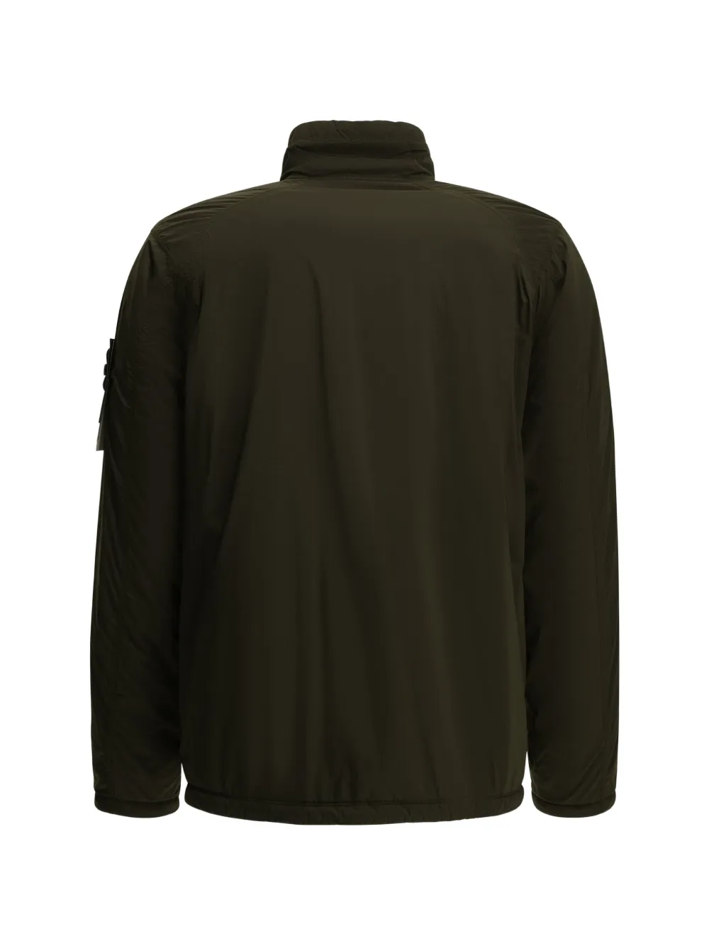 Stone Island Q100021 ultralight nylon stretch-tc jack Groen