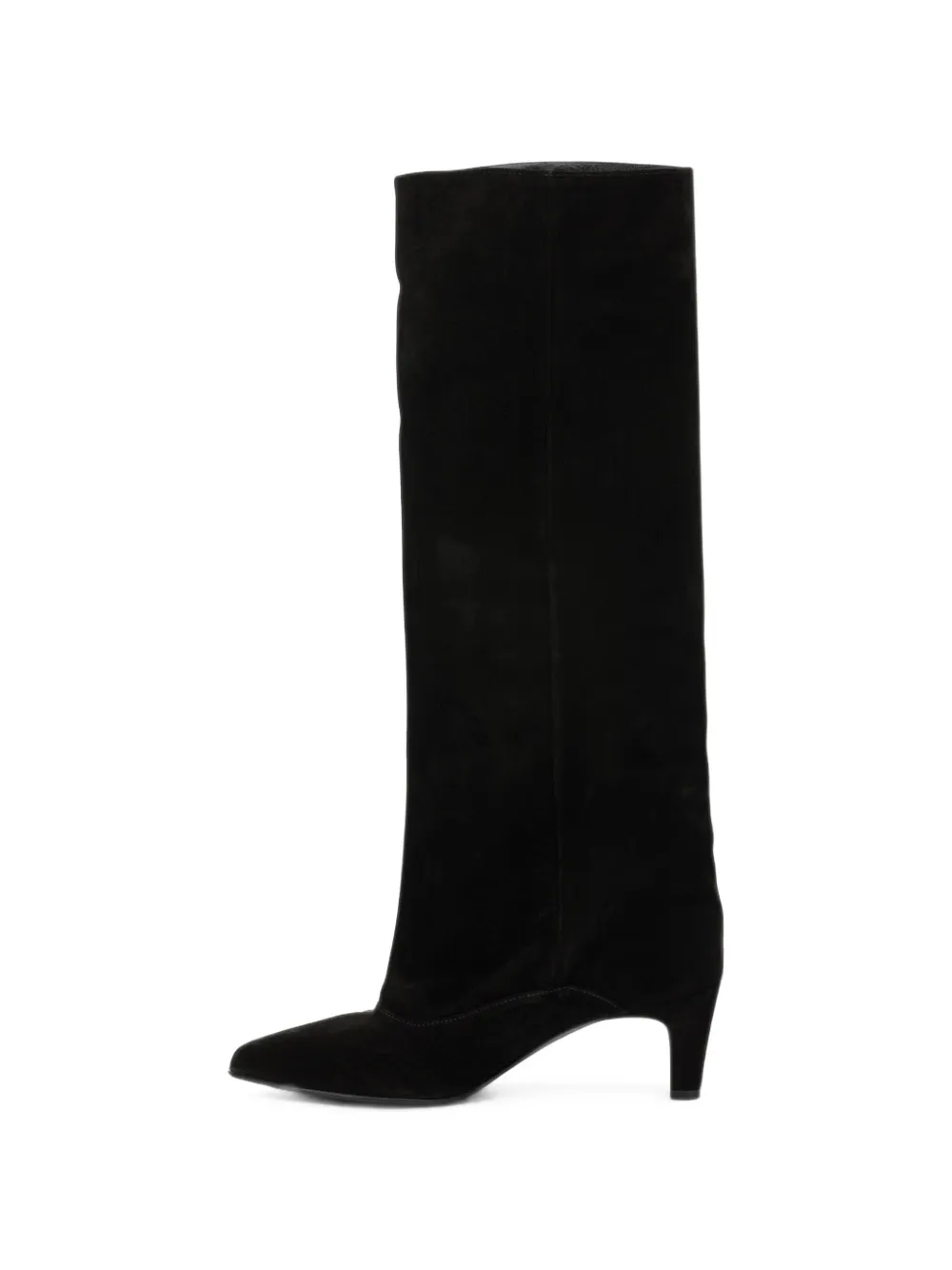 strategia shoes pointed-toe suede boots Zwart