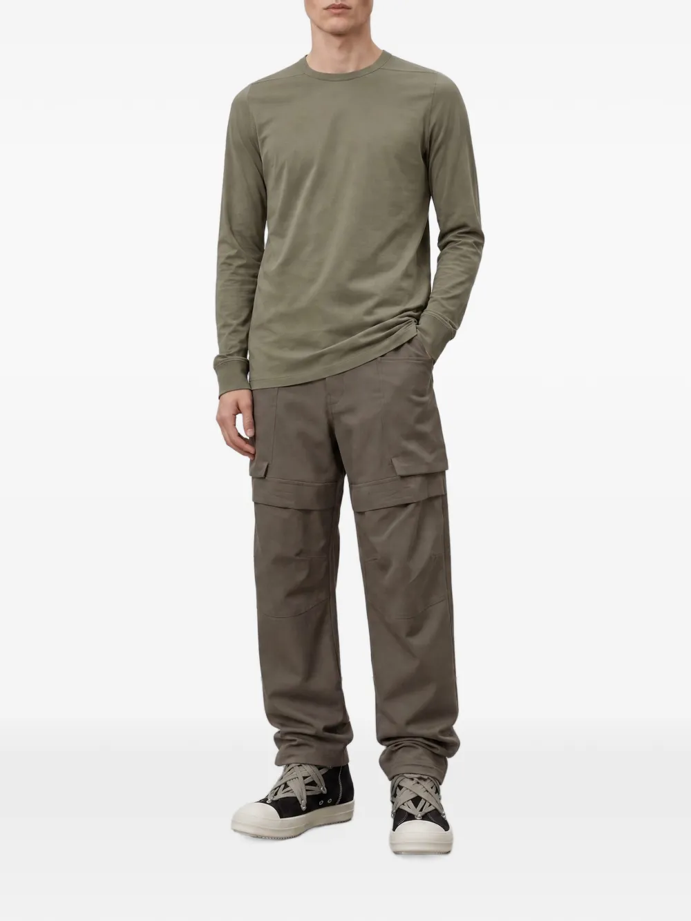 Rick Owens long-sleeve t-shirt Grijs