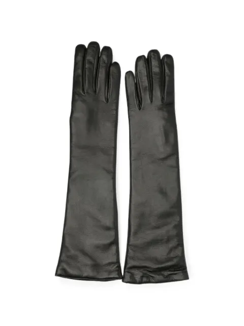 Restelli cashmere-lined leather gloves