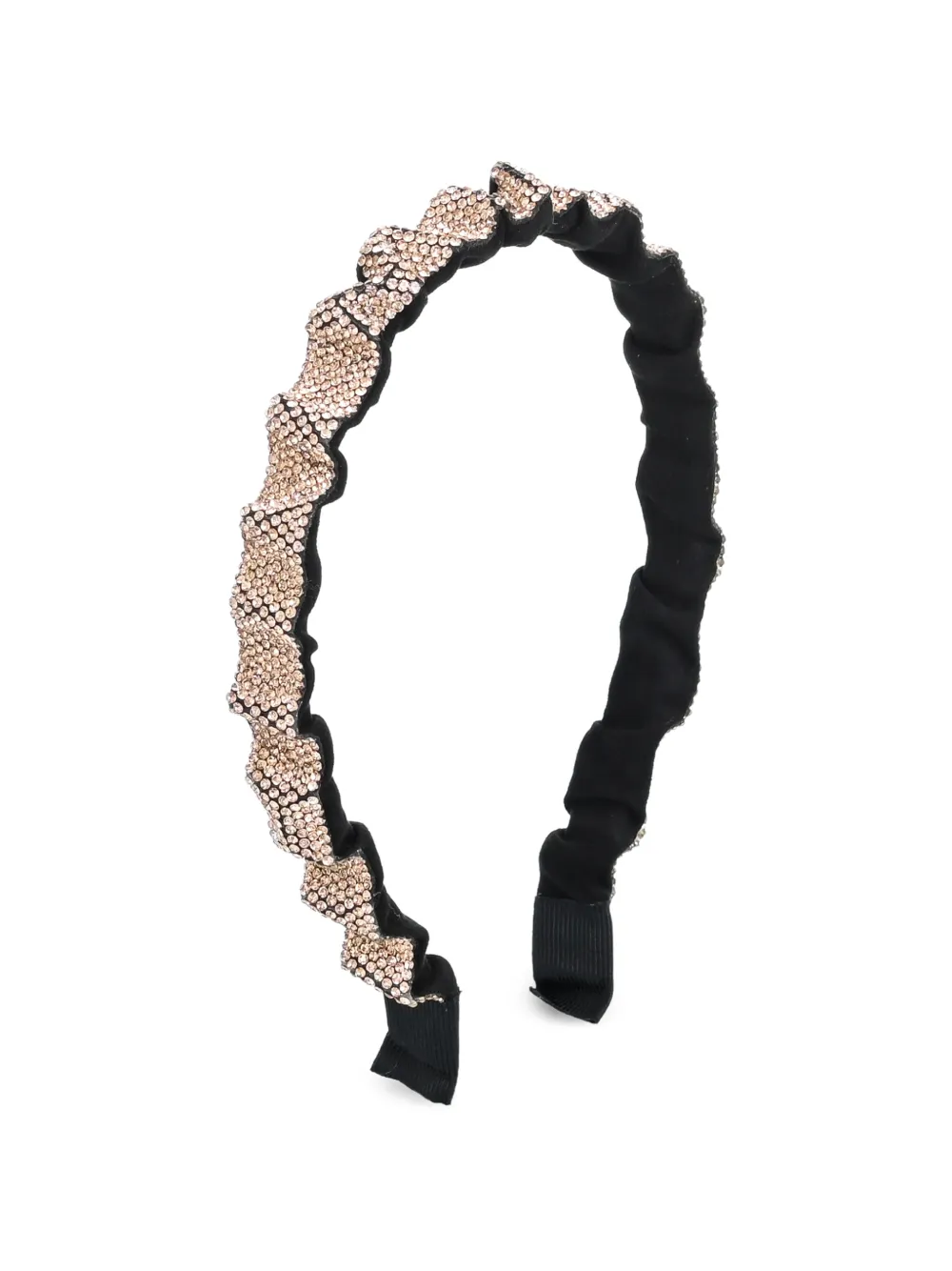 Mimi Tutu crystal-embellished headband - Gold