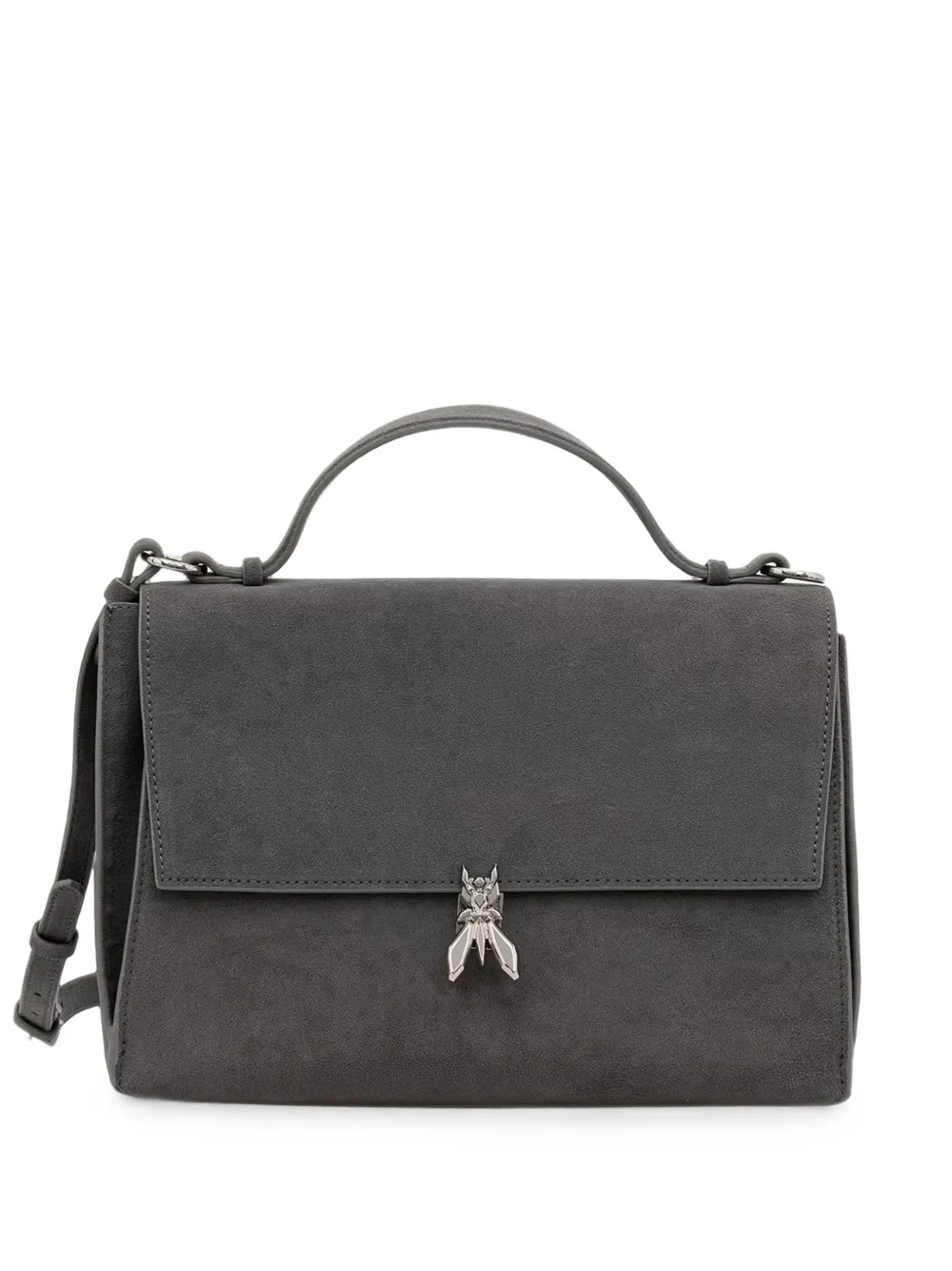 Patrizia Pepe Fly-logo tote bag - Grau