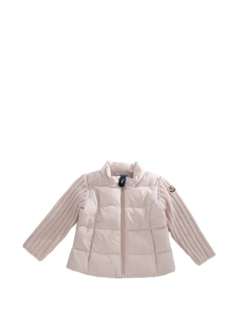 Moncler Enfant chamarra capitonada con paneles