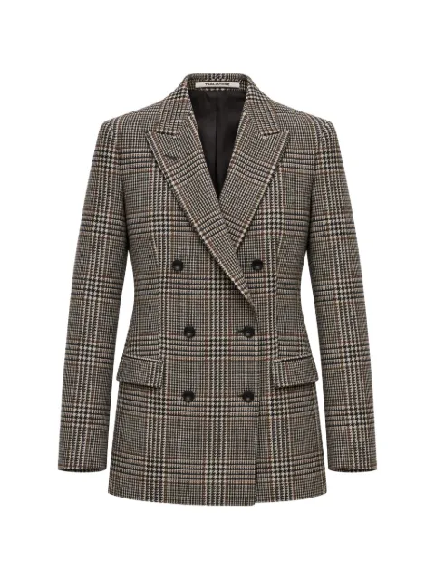 Tagliatore Prince of Wales check double-breasted blazer