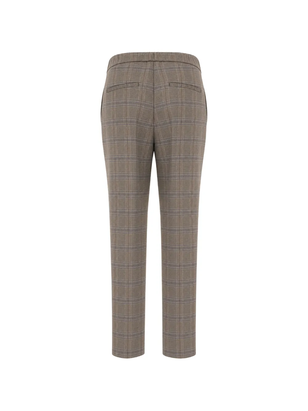 Peserico check-pattern tailored trousers Bruin