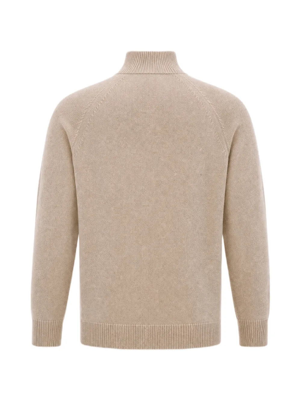 Peserico Trui met raglan mouwen en hoge hals Beige