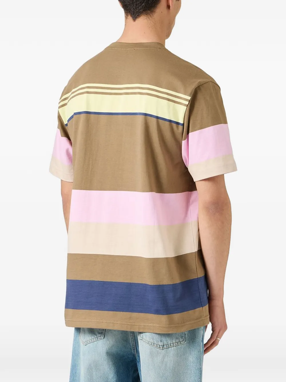 Iceberg T-shirt met geborduurd logo Bruin