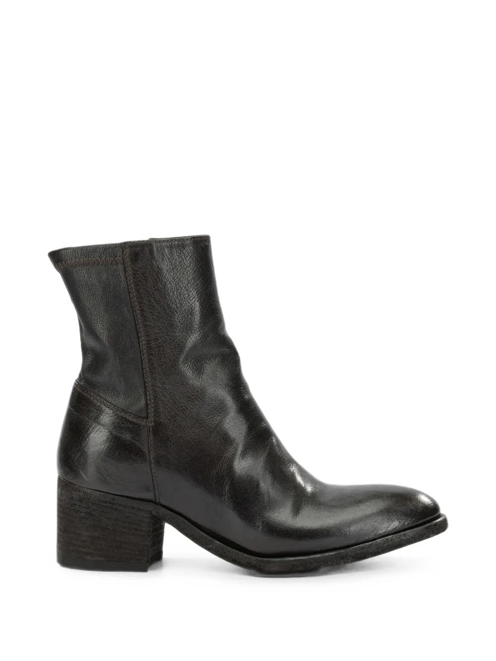 Officine Creative Denner 127 block-heel leather boots