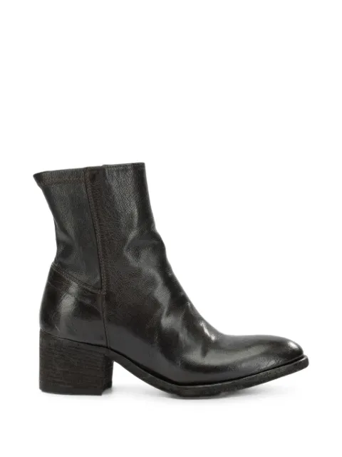 Officine Creative Denner 127 block-heel leather boots