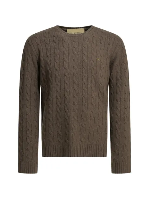 Valentino Garavani cable-knit cashmere sweater