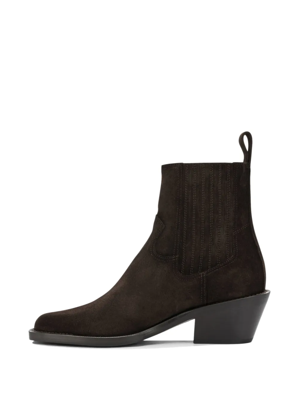 Henderson Baracco suede western ankle boots Bruin