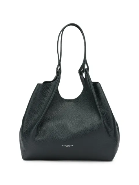 GIANNI CHIARINI Dua grained leather shoulder bag