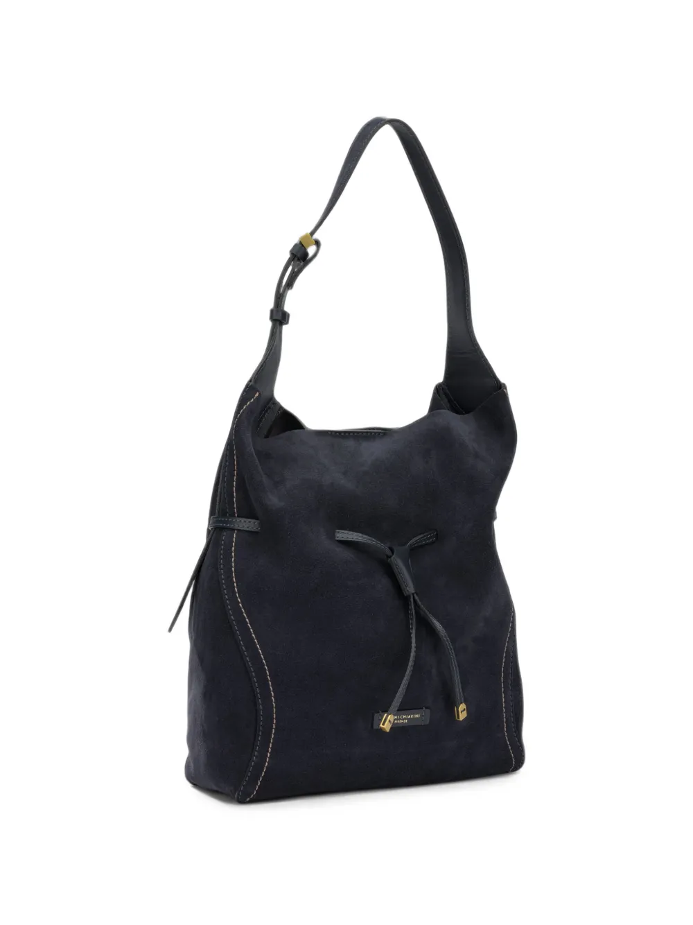 GIANNI CHIARINI Sienna schoudertas met trekkoord Blauw