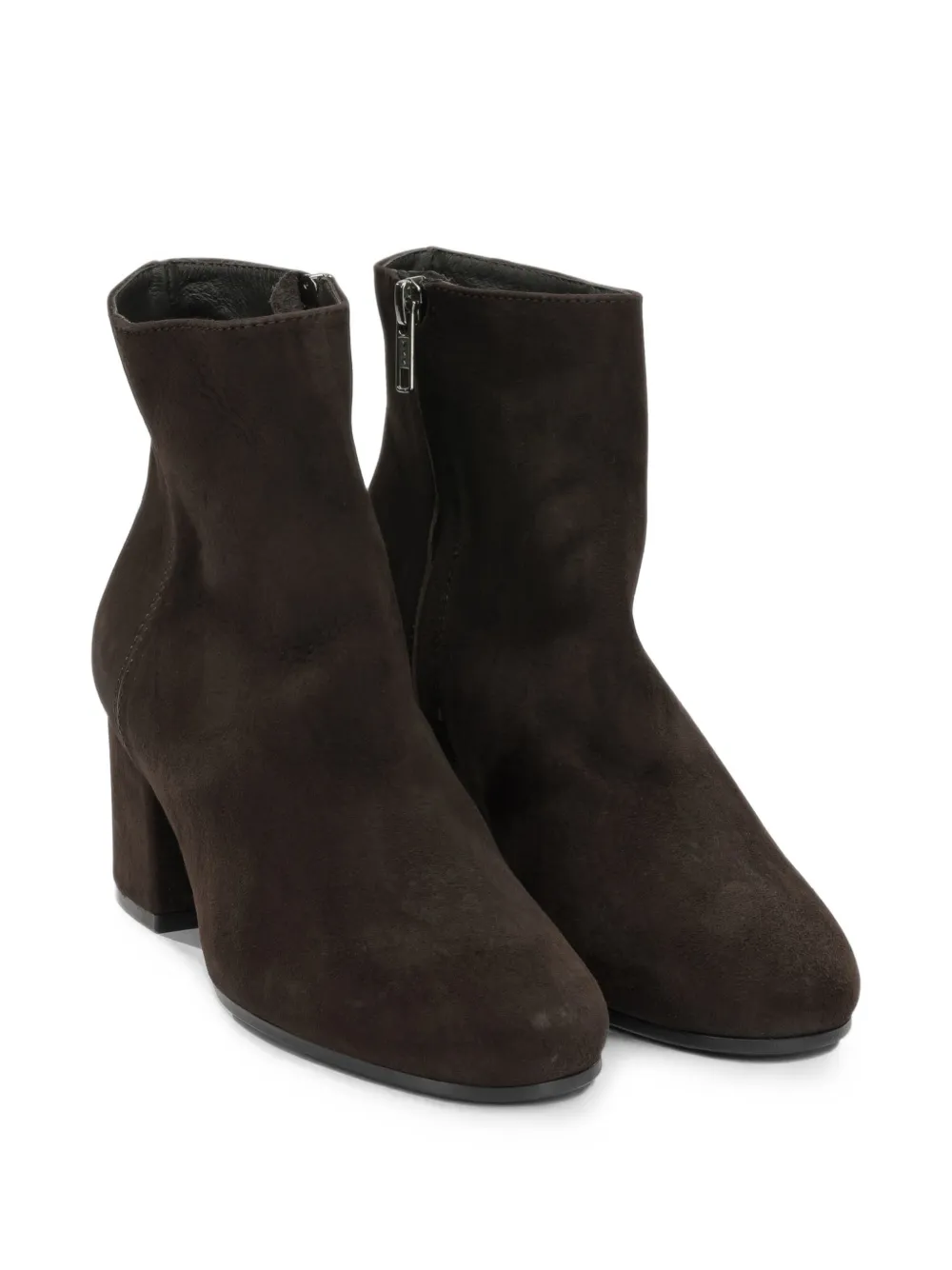 Via Roma 15 suede ankle boots Bruin