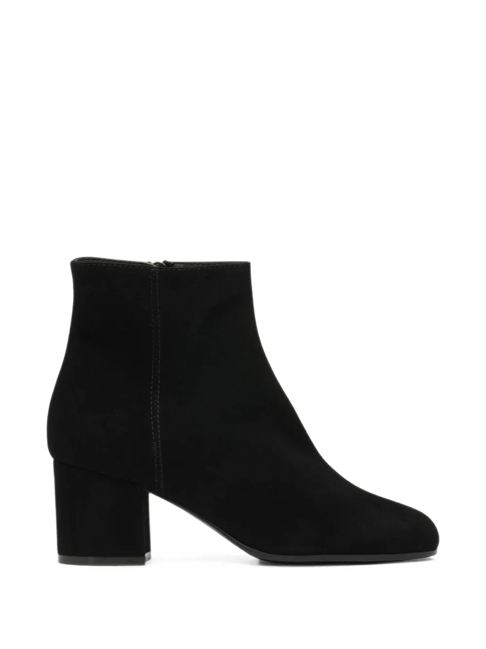 Via Roma 15 suede-finish ankle boots Zwart