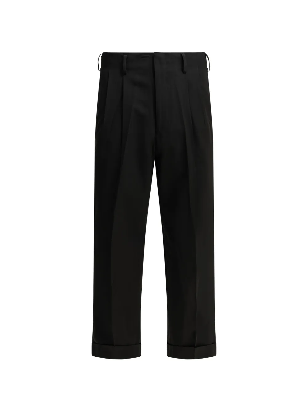 A.PRESSE pleated trousers