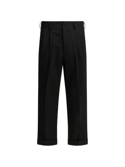 A.PRESSE pleated trousers