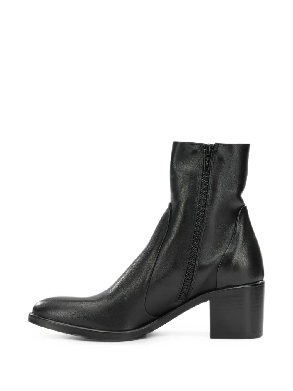 strategia shoes Say leather ankle boots Zwart