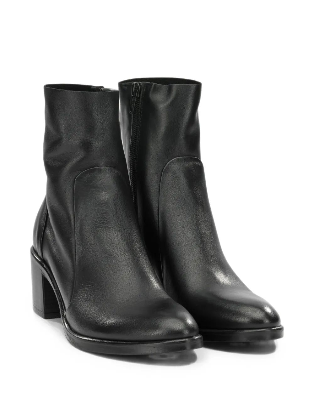 strategia shoes Say leather ankle boots Zwart