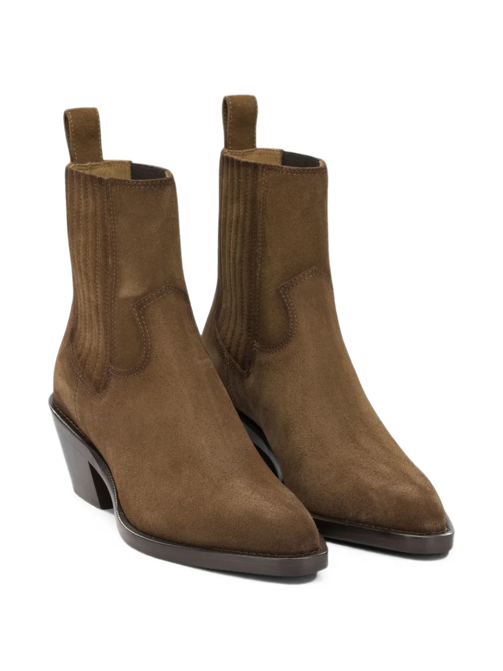 Henderson Baracco suede ankle boots Bruin