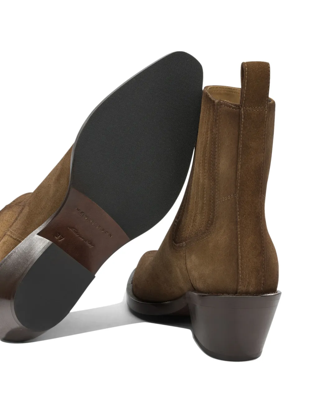 Henderson Baracco suede ankle boots Bruin
