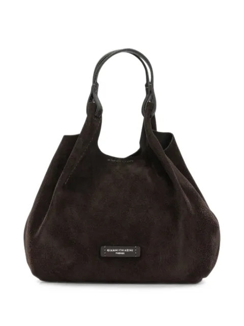 GIANNI CHIARINI Dua suede tote bag