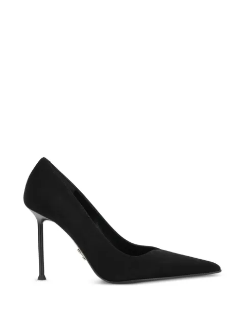 Sergio Levantesi pointed-toe suede pumps