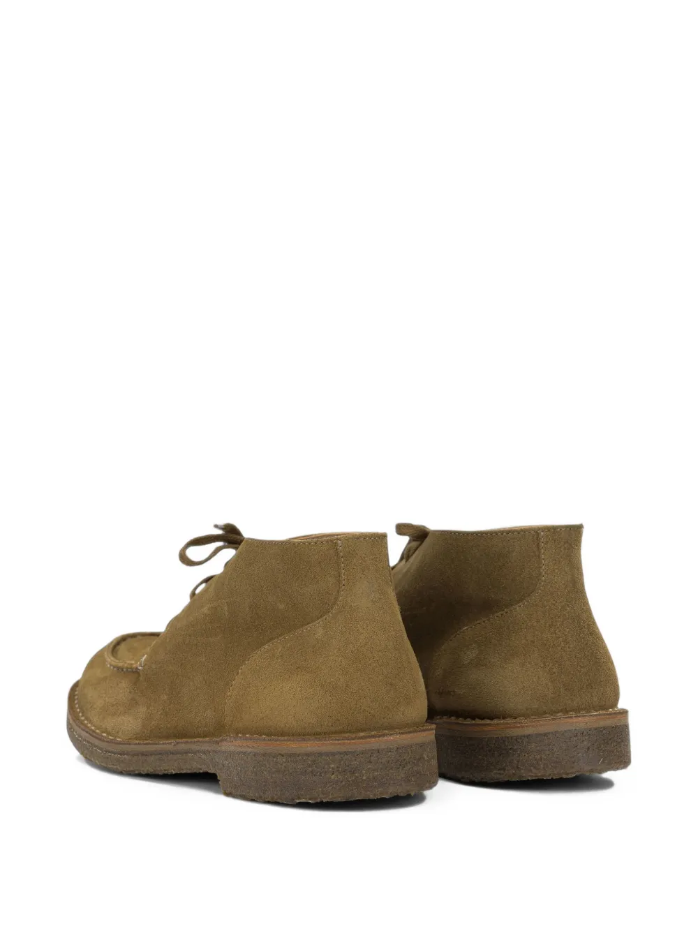 Astorflex Deukeflex suede lace-up desert boots Beige