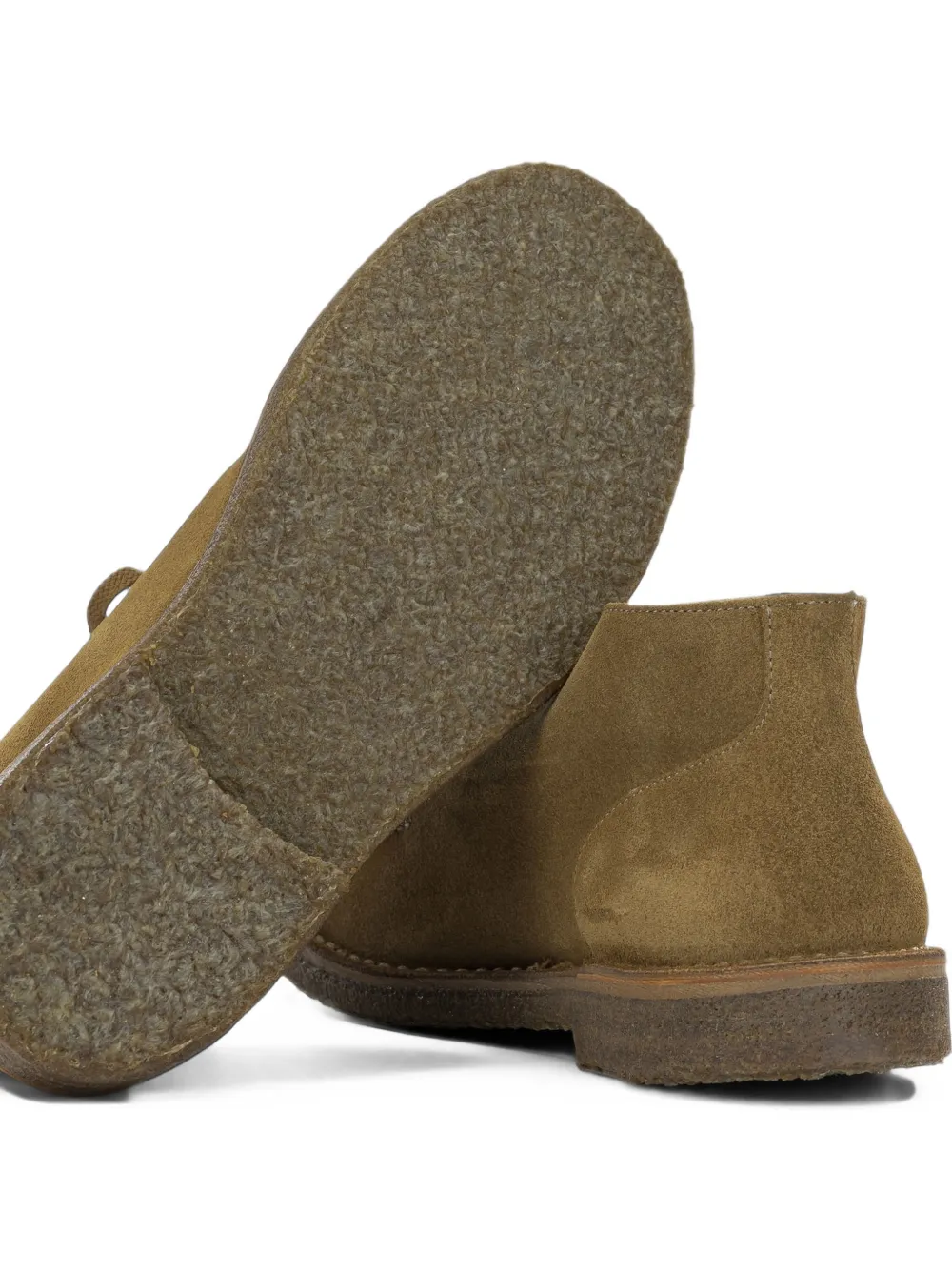 Astorflex Deukeflex suede lace-up desert boots Beige