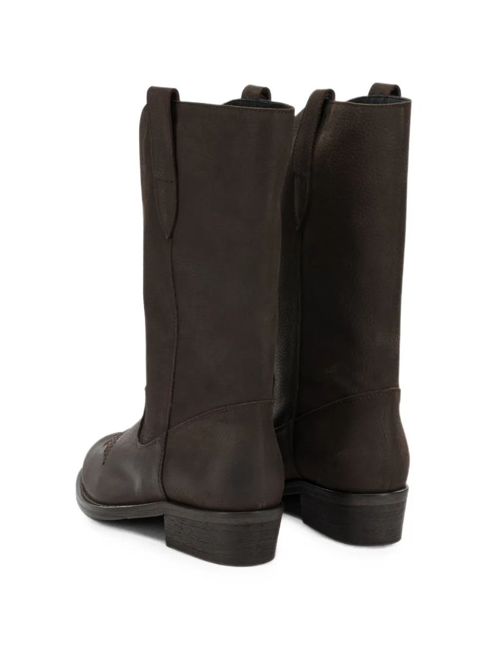 Via Roma 15 Western-style panelled boots Bruin