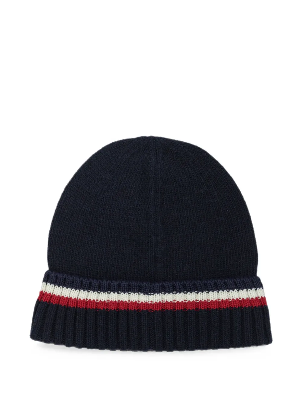 Moncler Enfant Gestreepte muts Blauw