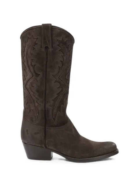 Sartore SR4211 embroidered suede boots