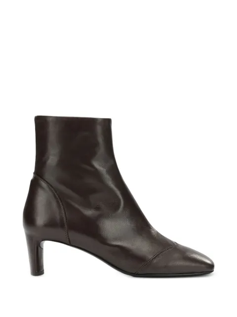 Del Carlo square-toe ankle boots