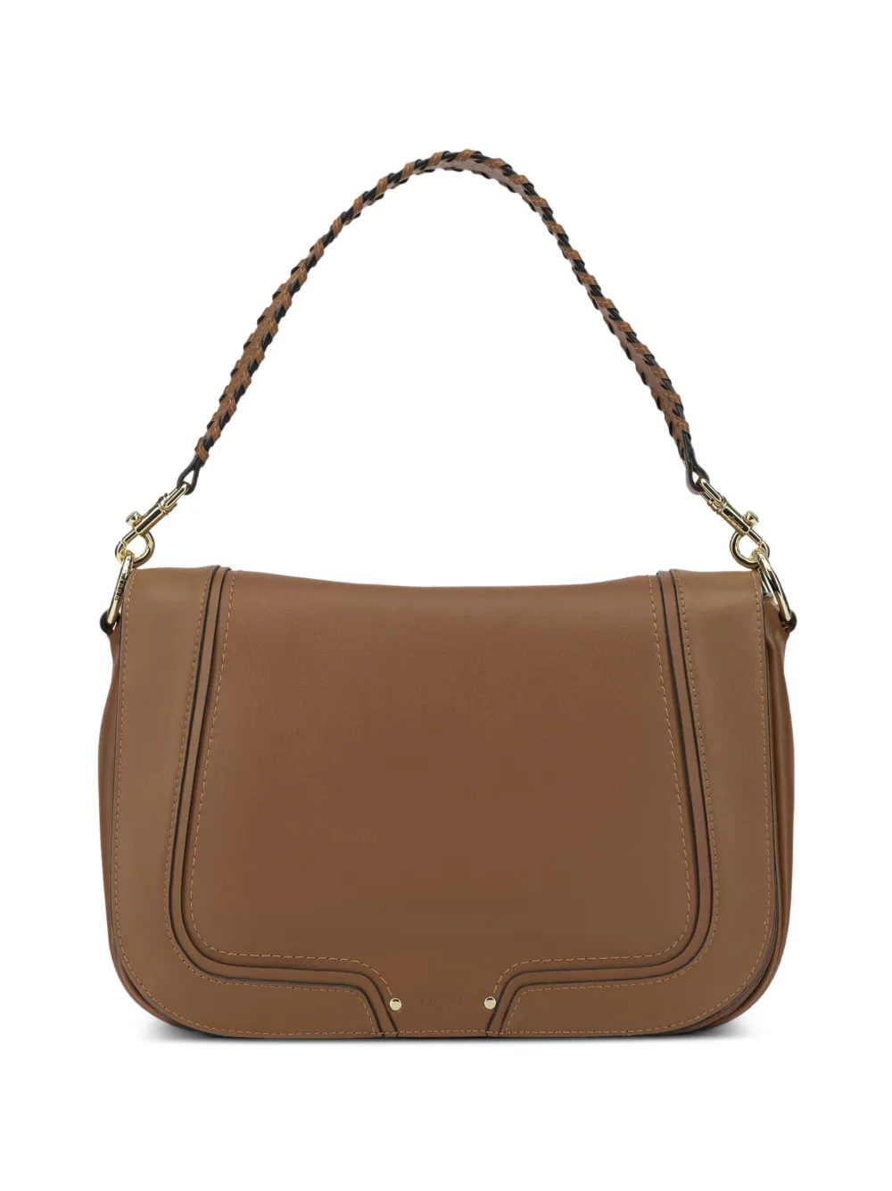Le Tanneur large Héloiaw braided-strap leather shoulder bag