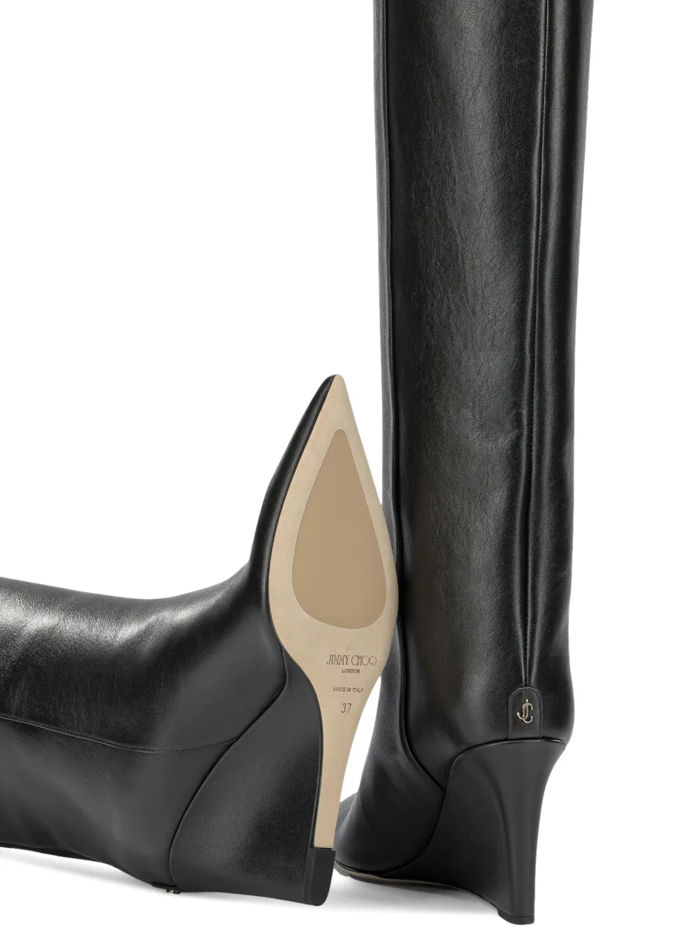 Jimmy Choo Blake knielaarzen Zwart