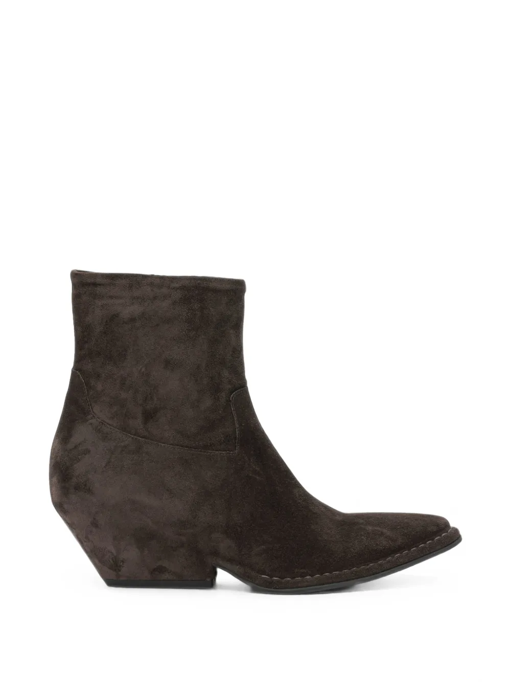 Del Carlo suede pointed-toe boots