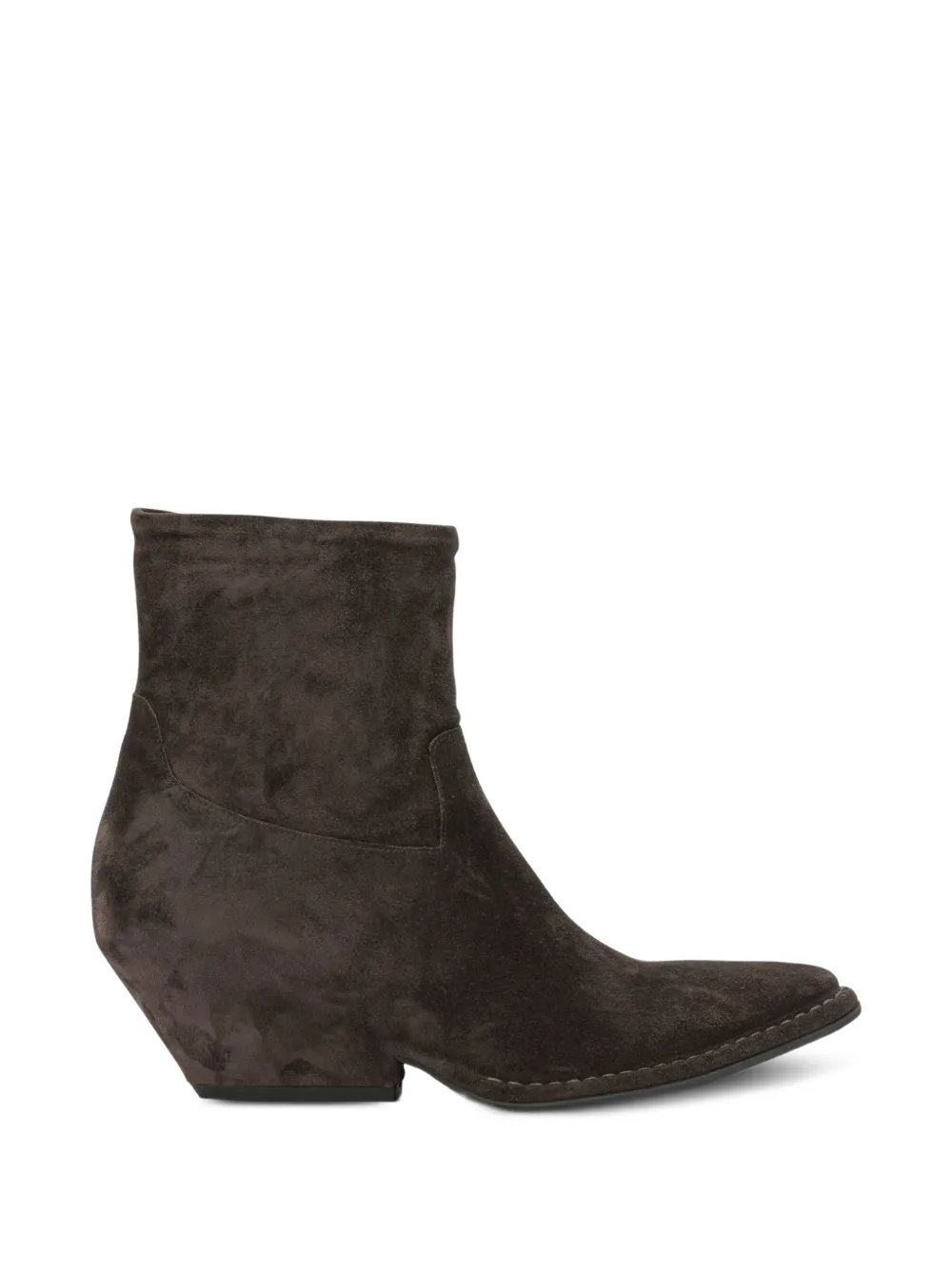 Del Carlo suede pointed-toe boots